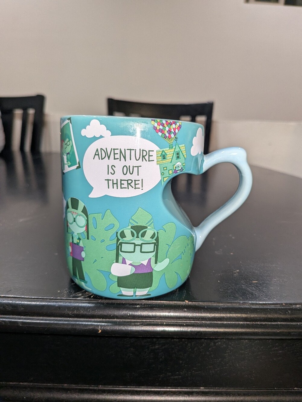 Disney Pixar Up Carl and Ellie Ceramic Coffee Mug